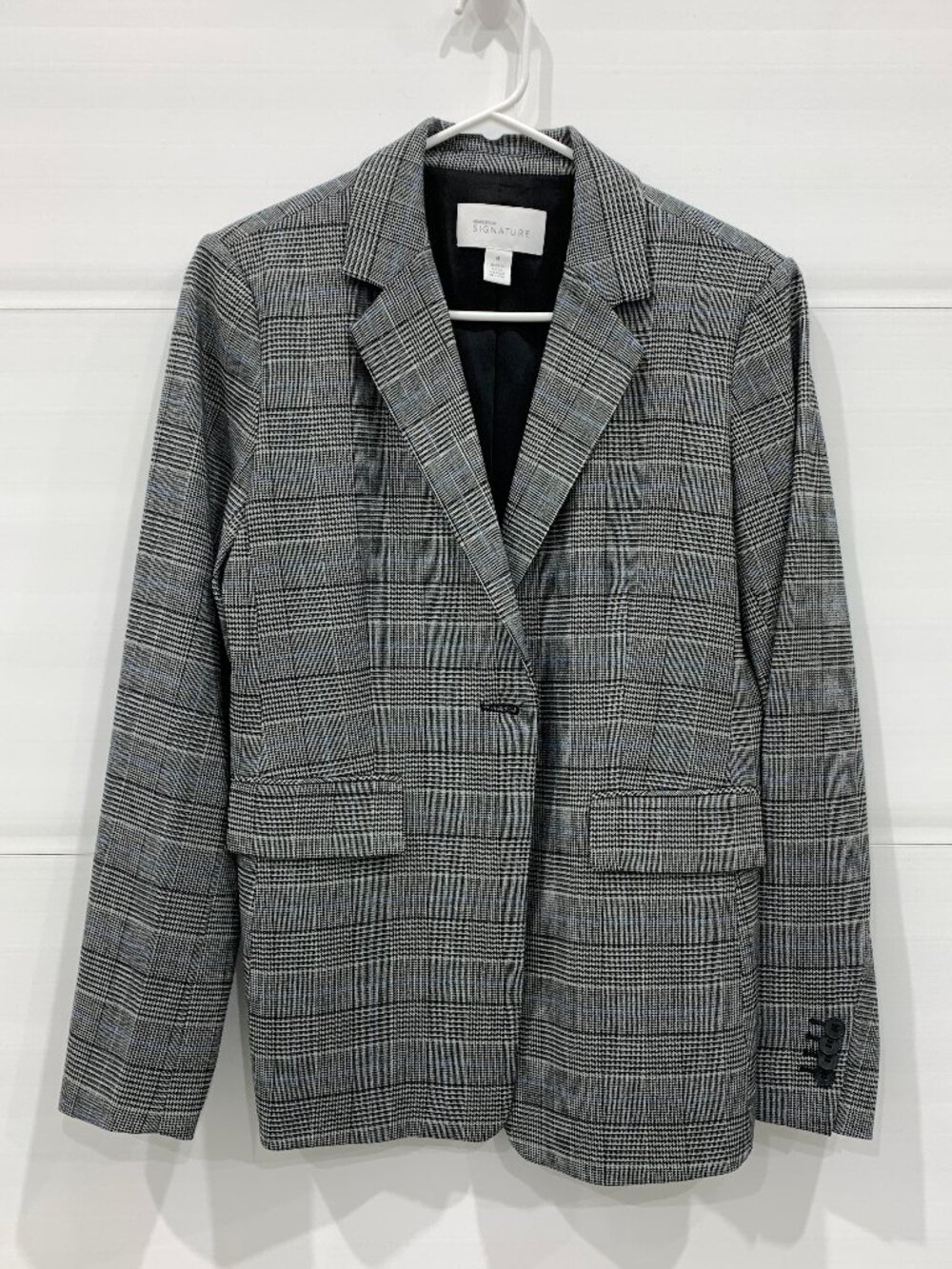 Nordstrom Signature Plaid Blazer Size Medium